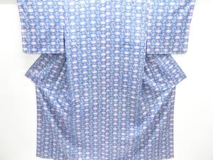 花菱模様上代紬着物